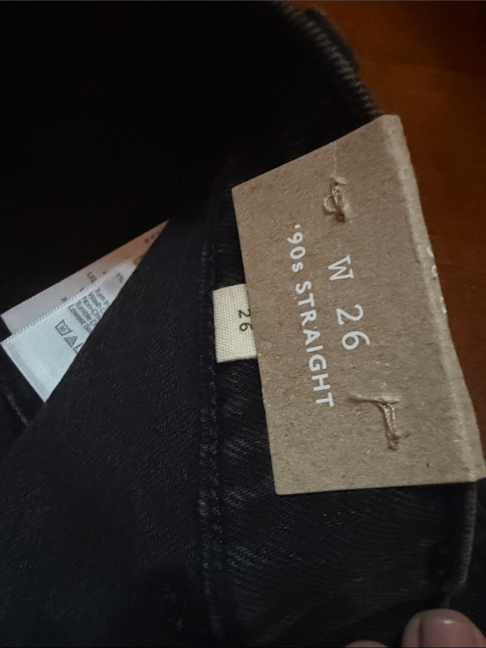 NWT Madewell 90’s straight jeans - Picture 3 of 5